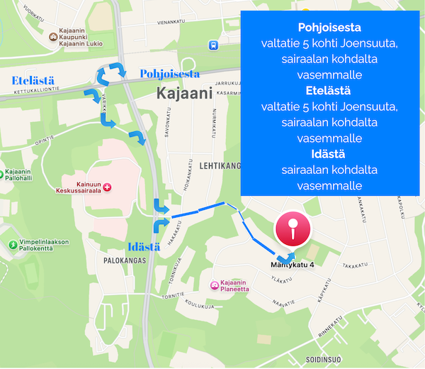 Saapuminen kässähippaloille
