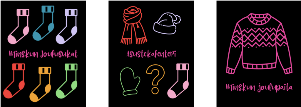 Minskun joulukalenterit